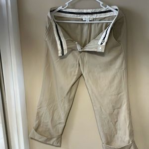 Banana republic. Martin Capri. Size 8 stretch khakis.